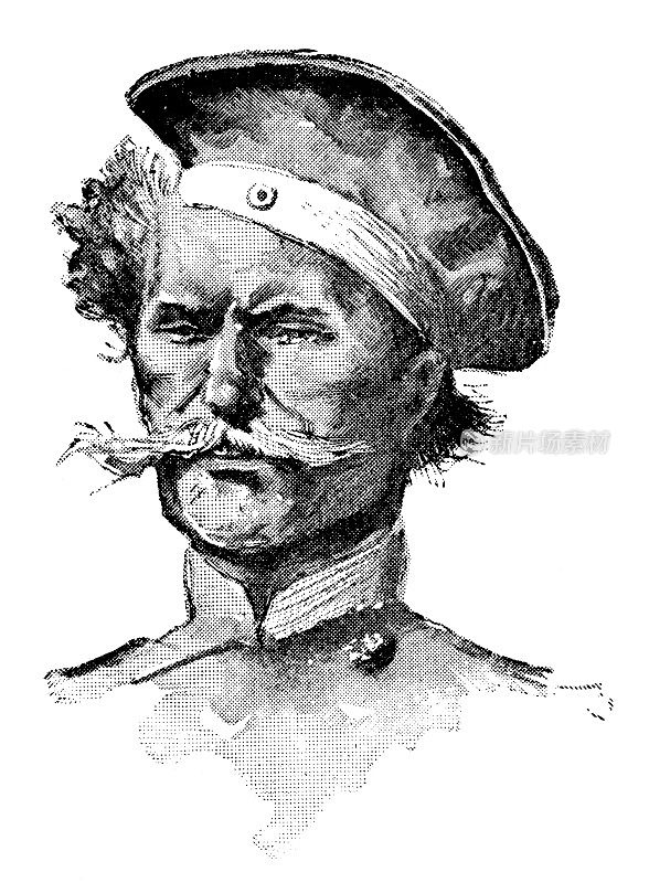 奥伦堡哥萨克士兵- 19世纪俄国帝国